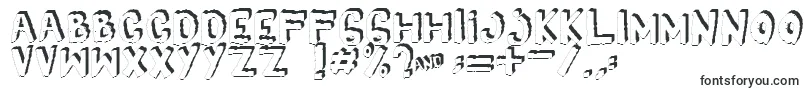 Шрифт Yes3D – шрифты, начинающиеся на Y