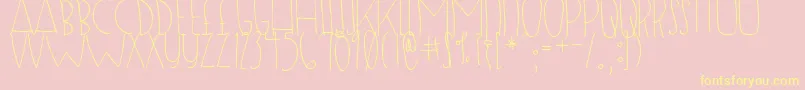 More about DjbSugarShock Font DjbSugarShock Font – Yellow Fonts on Pink Background