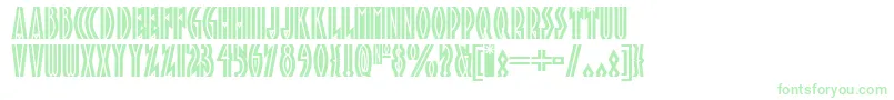 Tropicana ffy-Schriftart – Grüne Schriften