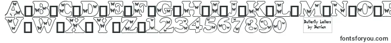 ButterflyLetters Font – Butterfly Fonts