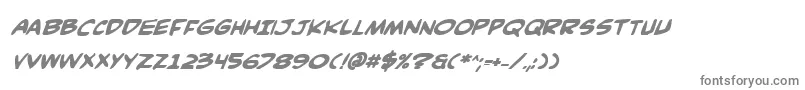 Comicv3bi Font – Gray Fonts on White Background