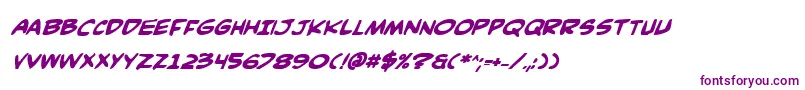 Comicv3bi-fontti – violetit fontit