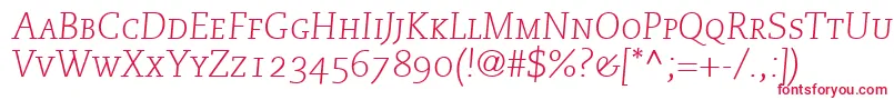 MonologueLightCapsSsiNormal Font – Red Fonts