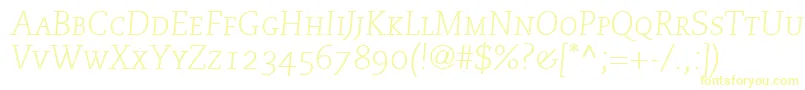 MonologueLightCapsSsiNormal Font – Yellow Fonts