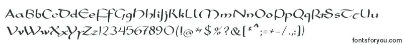 Шрифт Mkarolingish – граффити шрифты