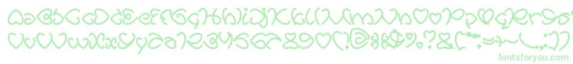 AllAboutLove Font – Green Fonts