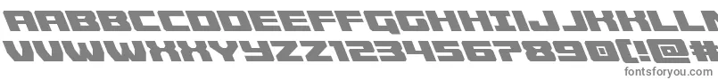 Шрифт Cruiserfortressleft – серые шрифты