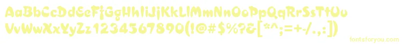 Weitere Informationen zur Croissantd-Schriftart Croissantd-Schriftart – Gelbe Schriften