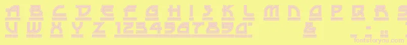Más sobre la fuente DriveThru fuente DriveThru – Fuentes Rosadas Sobre Fondo Amarillo