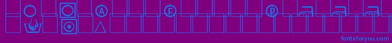 Подробнее о шрифте Labels Шрифт Labels – синие шрифты на фиолетовом фоне