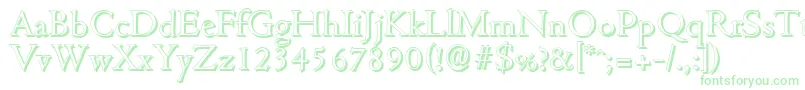 CambridgeshadowLightRegular Font – Green Fonts