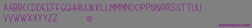 Шрифт MunichSans – фиолетовые шрифты на сером фоне
