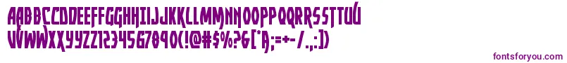 Yankeeclipper Font – Purple Fonts on White Background