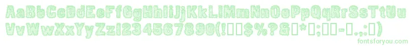 CfetoffedupayspersonalReg Font – Green Fonts