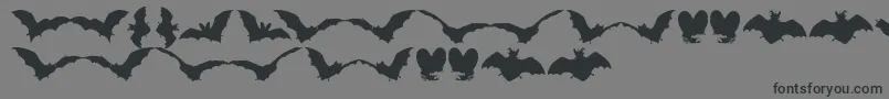 Lisätietoja Vampyrbats-fontista Vampyrbats-fontti – mustat fontit harmaalla taustalla