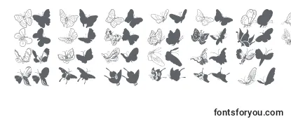 Butterfly -fontin tarkastelu