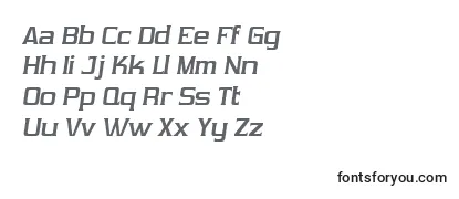 VibrocentricBoldItalic-fontti