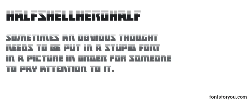 Halfshellherohalf Font