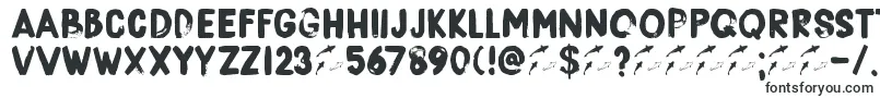 DkBorisBrush-fontti – Alkavat D:lla olevat fontit