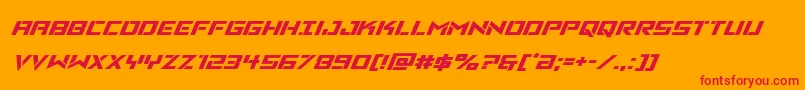 More about Vikingsquadexpandital Font Vikingsquadexpandital Font – Red Fonts on Orange Background