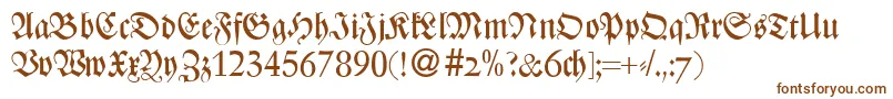 ZenturydbBold Font – Brown Fonts