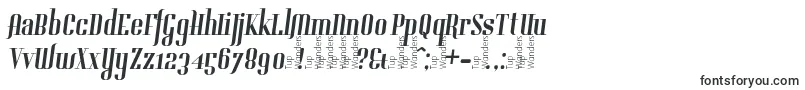 Gladifilthefte-Schriftart – Schriftarten, die mit G beginnen