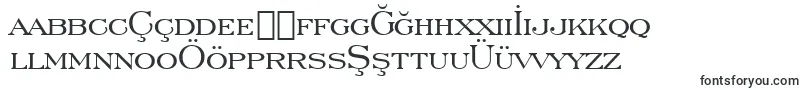 EngraversRomanBt-fontti – azerbaidžanilaiset fontit