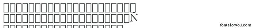 Шрифт EngraversRomanBt – болгарские шрифты
