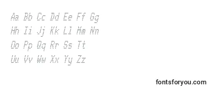 Шрифт Telidoncd Italic