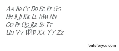 Woodgodcondital Font