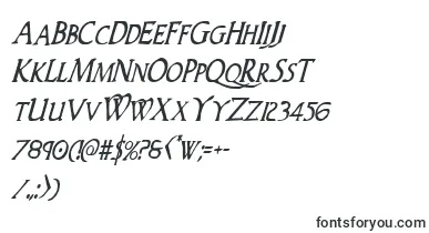  Woodgodcondital font