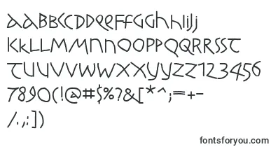 Kochrootsroundbold font – oriental Fonts