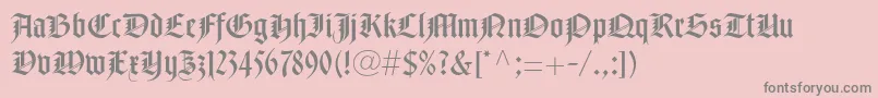 More about NotredameltstdRoman Font NotredameltstdRoman Font – Gray Fonts on Pink Background