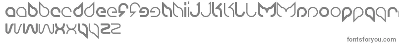 フォントMaruciel – 白い背景に灰色の文字