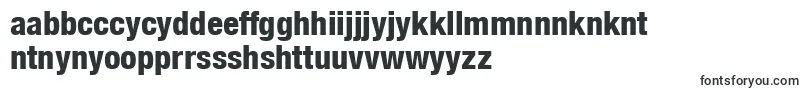 Шрифт HelveticaLt87HeavyCondensed – руанда шрифты