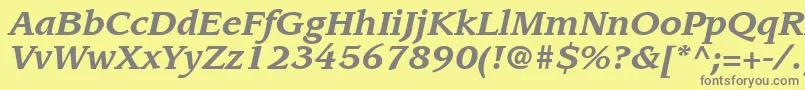 Más sobre la fuente ItcLeawoodLtBoldItalic fuente ItcLeawoodLtBoldItalic – Fuentes Grises Sobre Fondo Amarillo