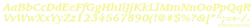 ItcLeawoodLtBoldItalic Font – Yellow Fonts