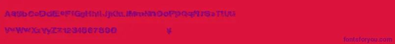 More about Goldendabs Font Goldendabs Font – Purple Fonts on Red Background