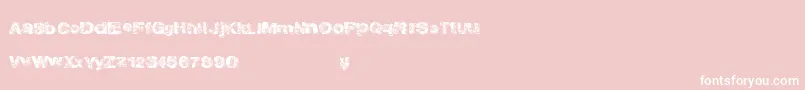 More about Goldendabs Font Goldendabs Font – White Fonts on Pink Background
