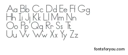 ThinLinesAndCurves Font