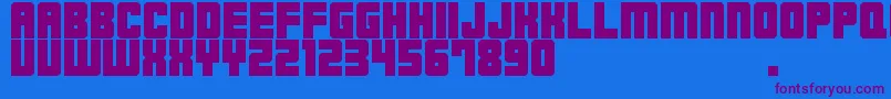 M23HydrantSpecial-fontti – violetit fontit sinisellä taustalla