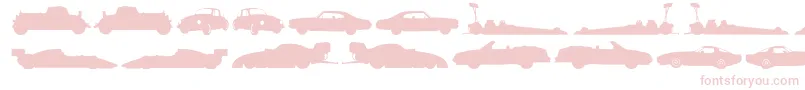 Needforspeed Font – Pink Fonts on White Background