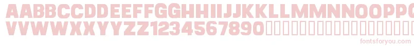 CfgoliathdemoRegular Font – Pink Fonts on White Background