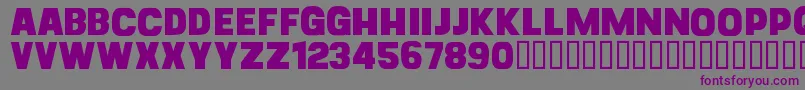 CfgoliathdemoRegular Font – Purple Fonts on Gray Background