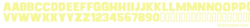 CfgoliathdemoRegular Font – Yellow Fonts