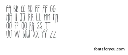Review of the Uberfriends Font