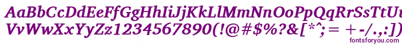 CharisSilBoldItalic Font – Purple Fonts