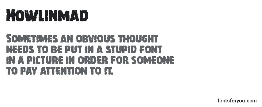 Howlinmad Font
