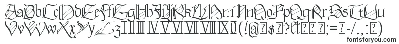 Шрифт Walkiria – буквенные шрифты