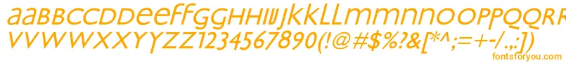 BradburyOblique Font – Orange Fonts